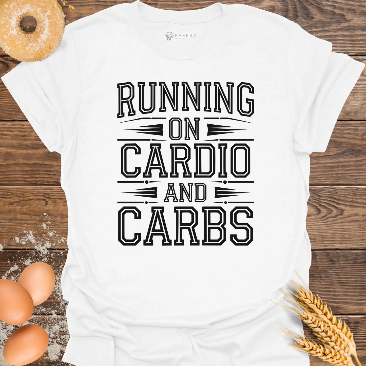 Running on Cardio and Carbs T-Shirt